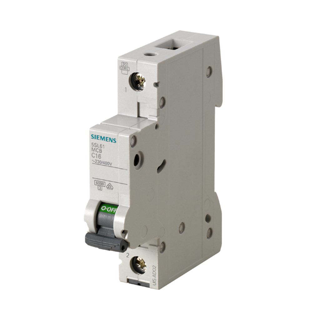 Siemens Otomatik Sigorta 5SL6115-7 C Tipi 1x1.6Amper 6Ka