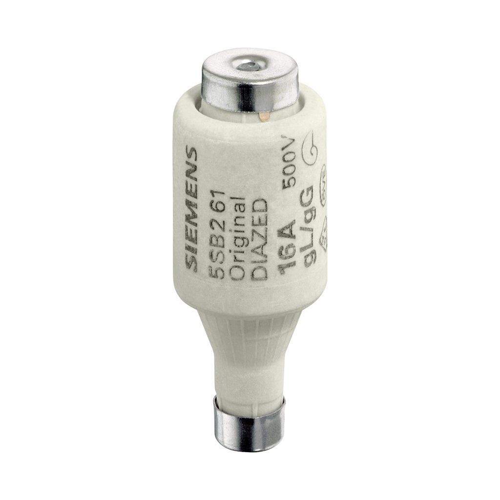 Siemens 5SB2711 Gecikmeli 20A Dıı/E27 500V Dıazed Porselen Sigorta Buşonu