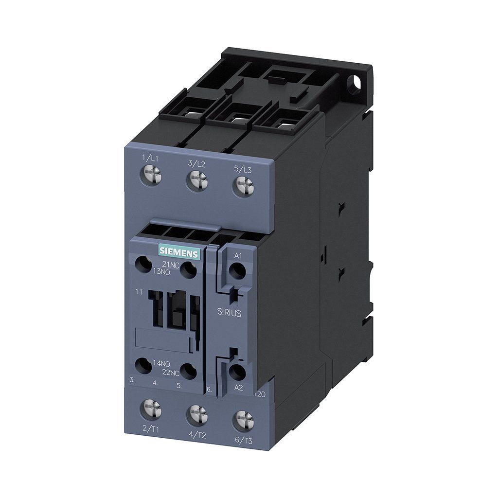 Siemens Sirius Kontaktör 22Kw 50A/230V Ac 1No+1Nc Boy:S2 3RT2036-1AP00