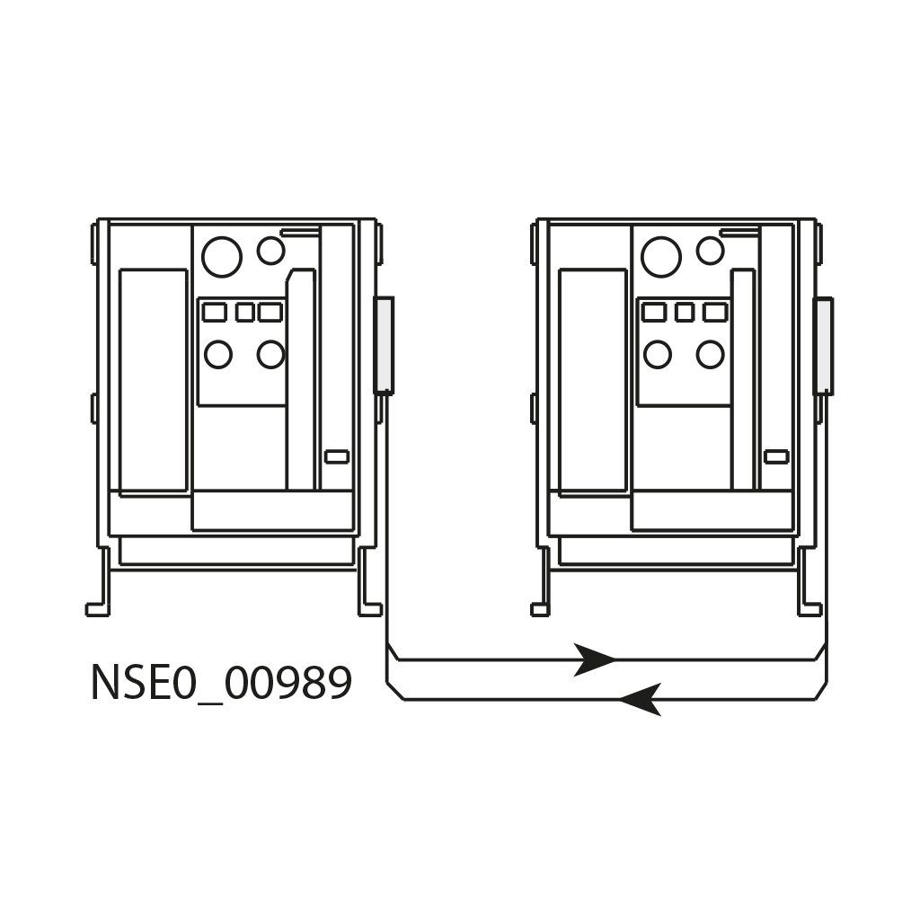 Siemens 3WL9111-0BB24-0AA0 Mekanik Kilitleme Modülü (Çekmeceli Tip Şalter İçin)