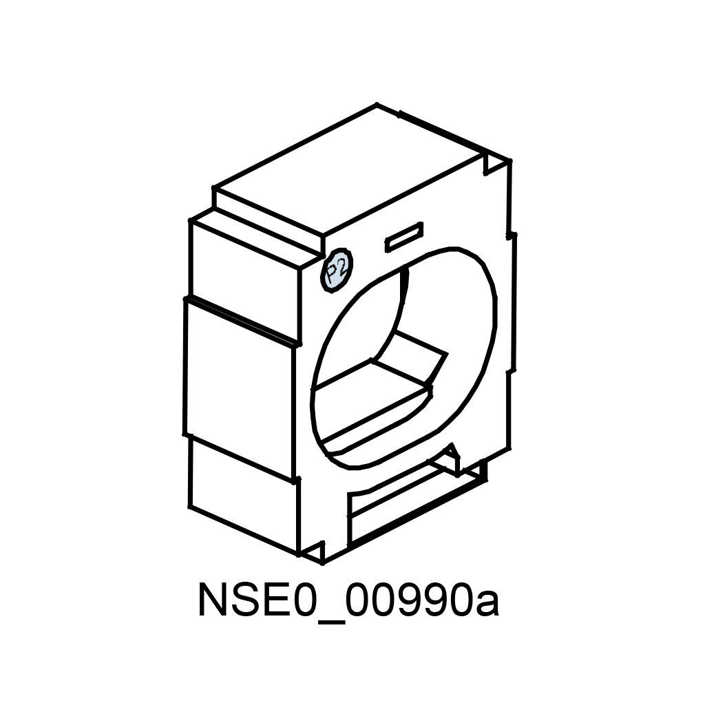 Siemens 3WL9111-0AA23-0AA0 Nötr Kaçak Akım Trafosu