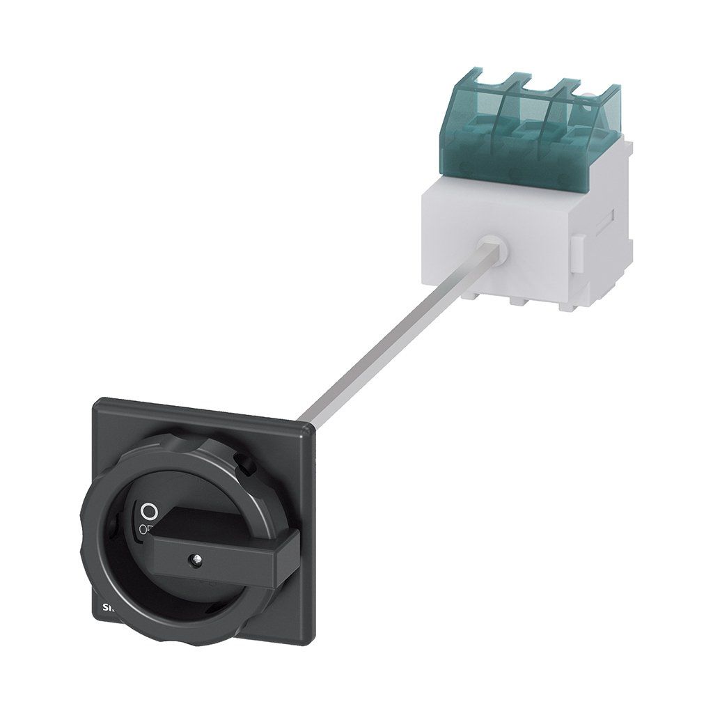 Siemens 3LD2514-0TK51 Dipten Paket Şalter Siyah 3x63A