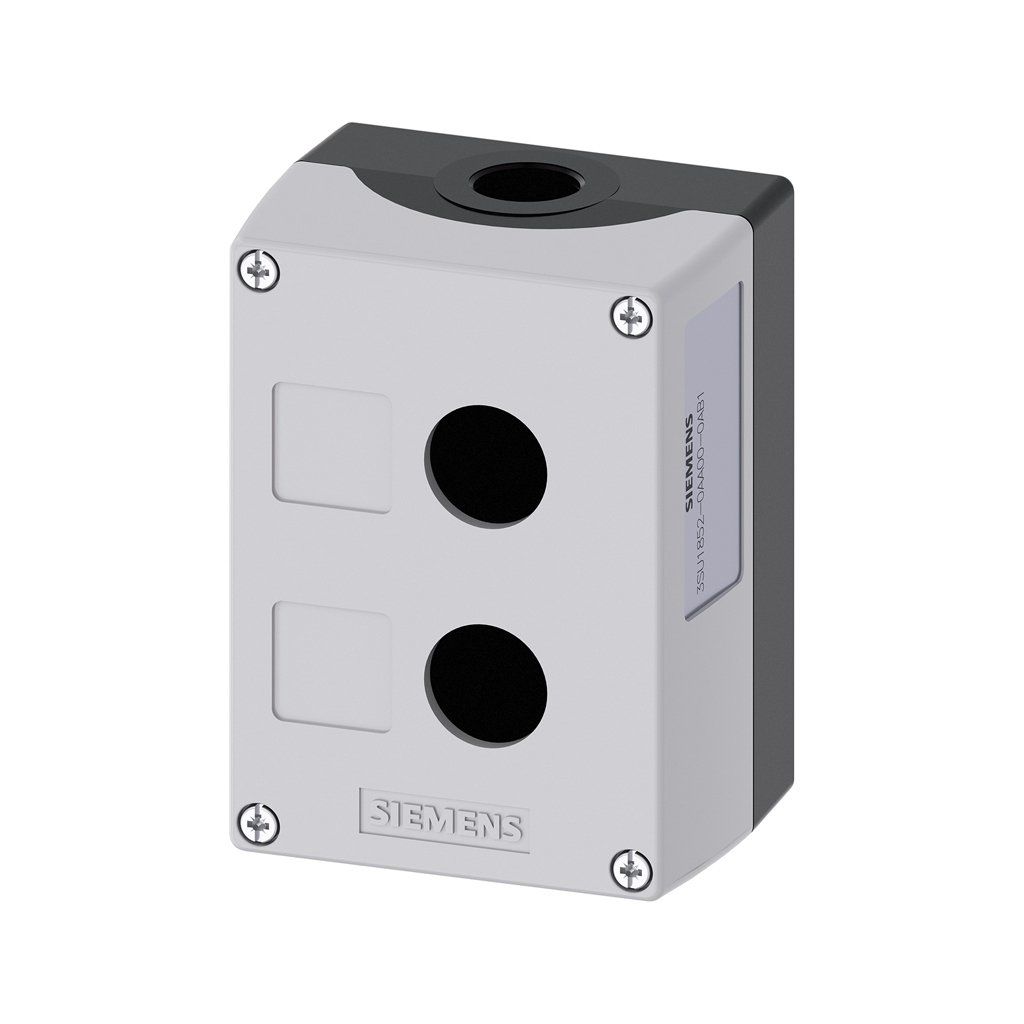 Siemens 3SU1852-0AA00-0AB1 Sirius Act Metal 2 Delikli Boş Kutu