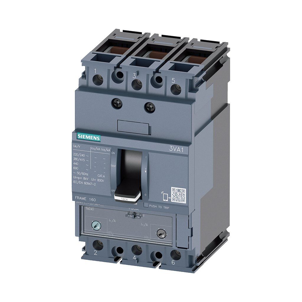 Siemens 3VA1340-4EF32-0AA0 3X400A 36Ka Kompakt Güç Şalteri Tm240 Termik Manyetik Koruma Üniteli