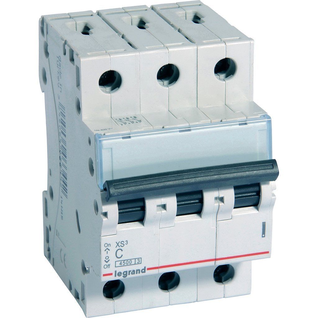 Legrand Otomatik Sigorta XS3 C Tipi 3x6Amper 4.5Ka 403340 4 Ad