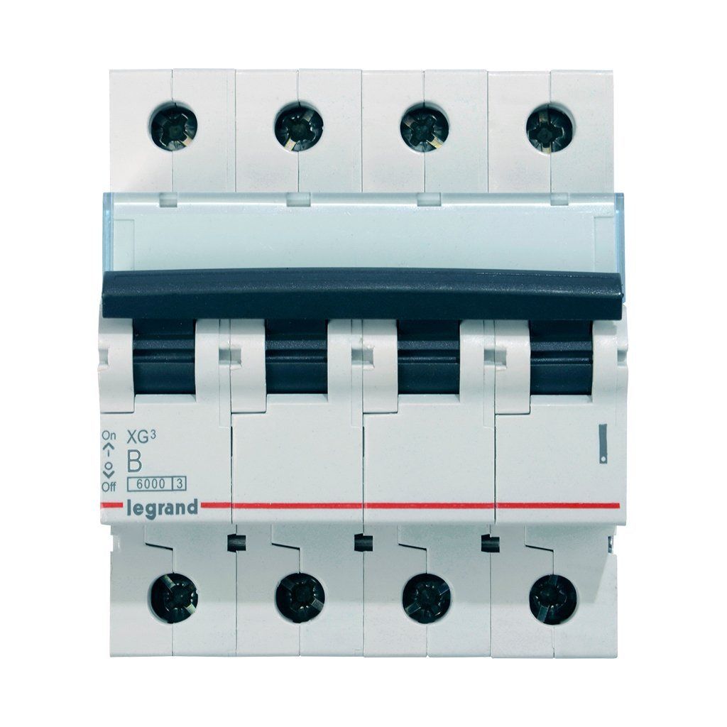 Legrand Otomatik Sigorta XG3 B Tipi 4x16Amper 6Ka 403511 3 Ad