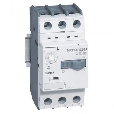 Legrand Mpx3 32S Motor Koruma Şalteri Termik Ve Manyetik Korumalı 0.63A 100Ka 417303