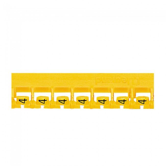 Legrand Memocab Numaralar 4 Sarı 037806
