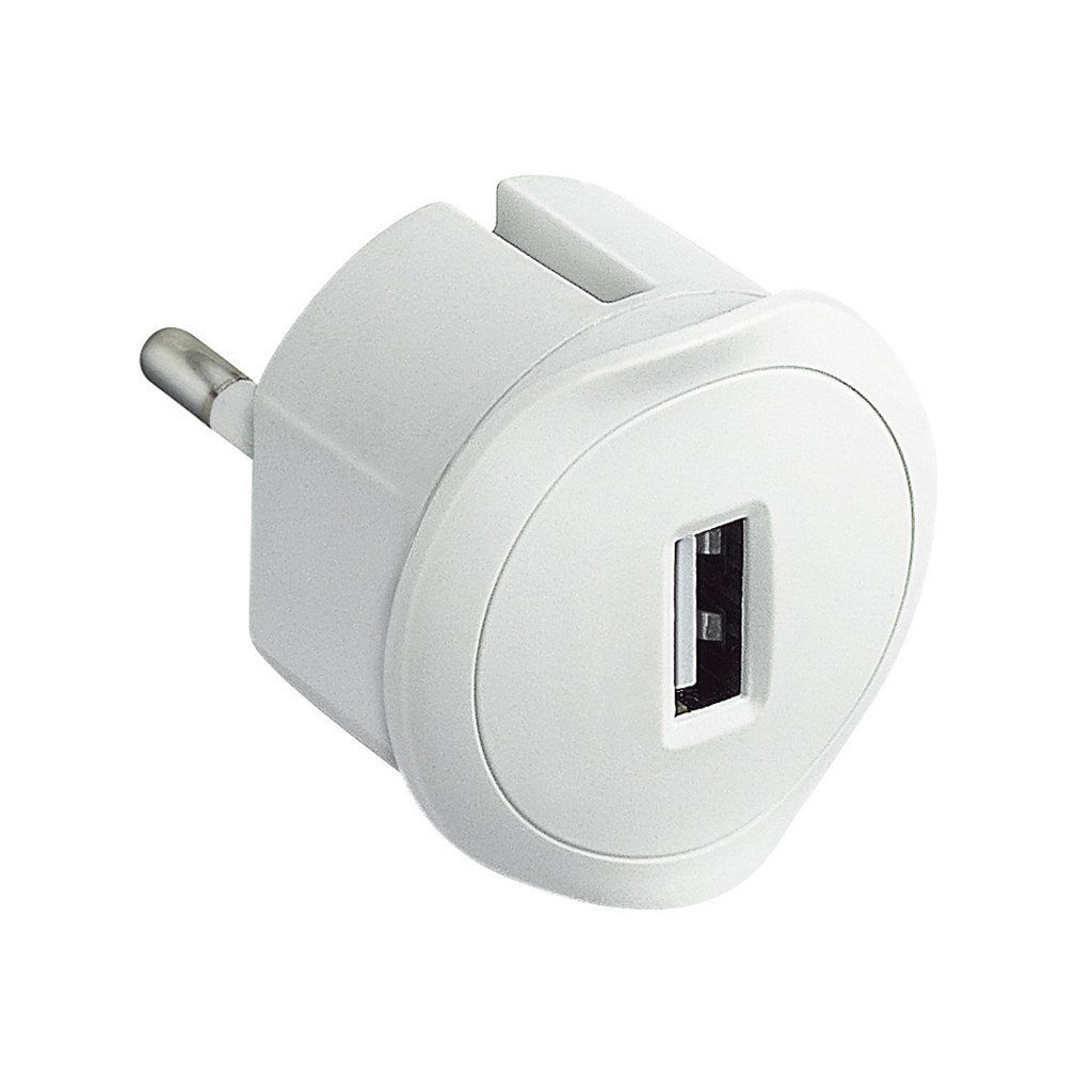 Legrand Usb Şarj Çıkışlı Fiş Beyaz 5V Dc 1.5A Çıkışlı 050680
