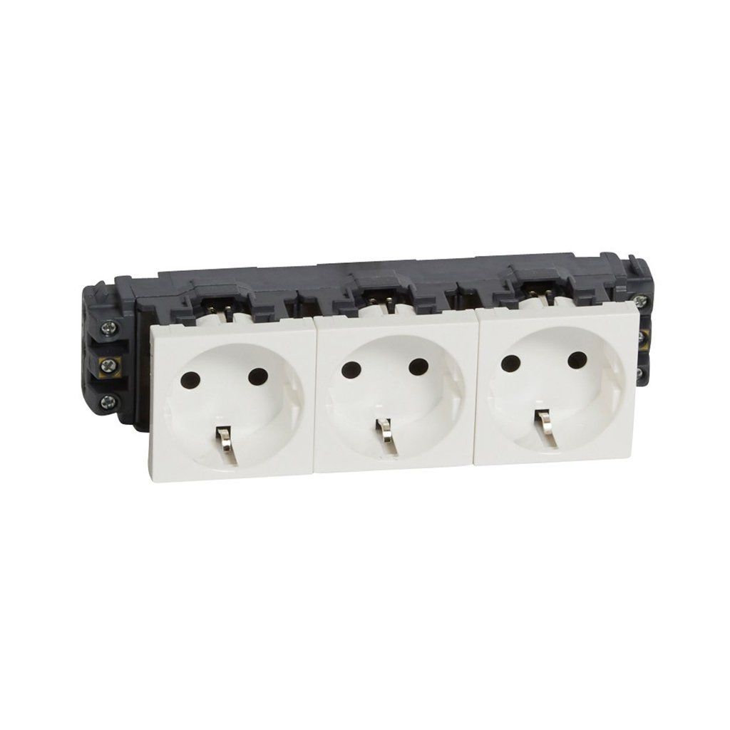 Legrand Armada Beyaz ''Dlp'' Üçlü Şebeke Prizi 077603-278603L