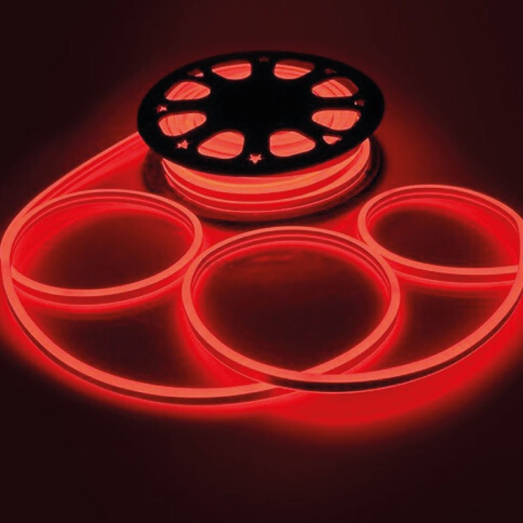 Cata  Neon Led Hortum 50 Metre  Kırmızı 12V DC CT-4455K