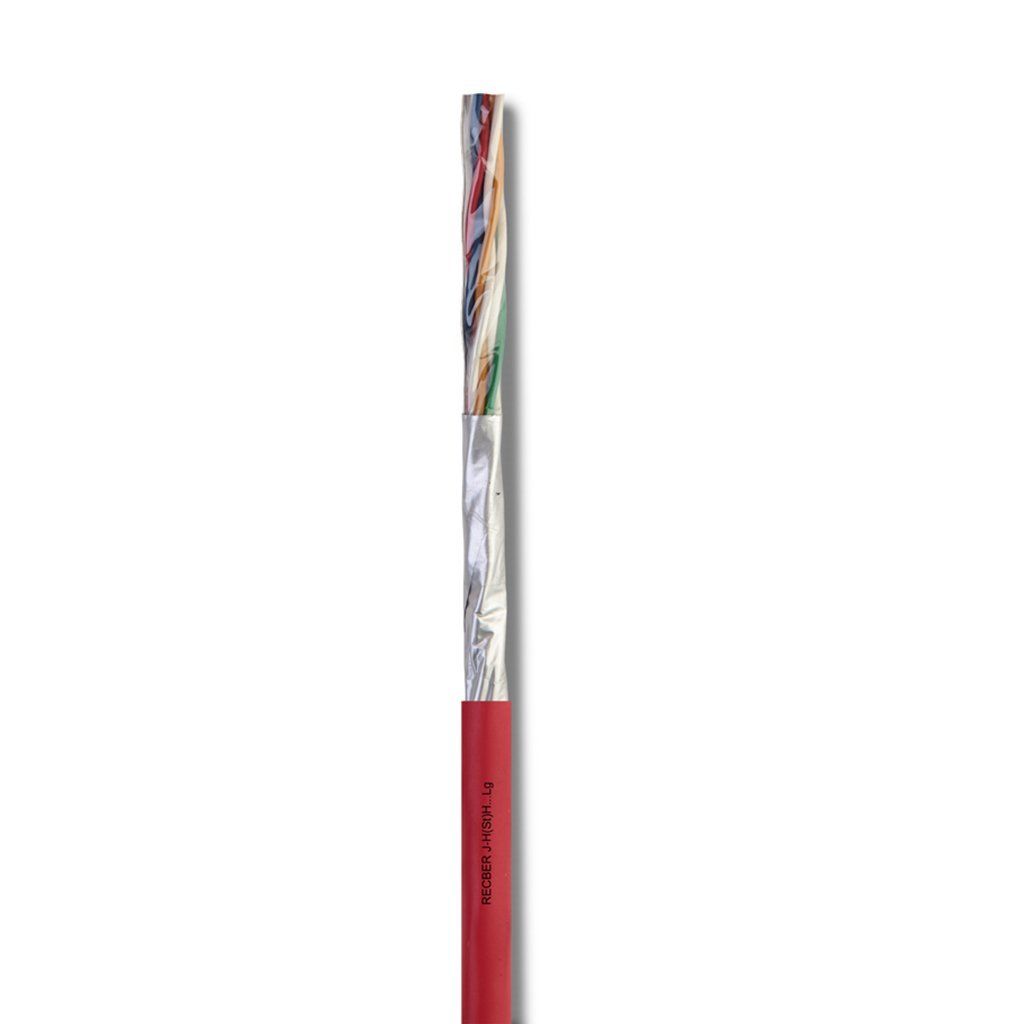 Reçber HF J-H(St)H?Lg Yangın Alarm Kablosu 1x2x0,80mm²+0,80mm² 500 Mt